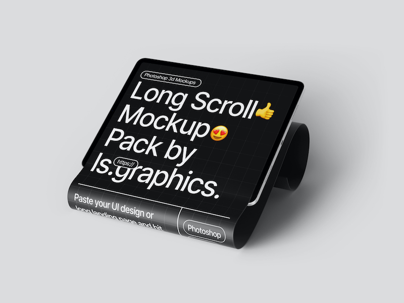 Long Scroll Mockups, 35