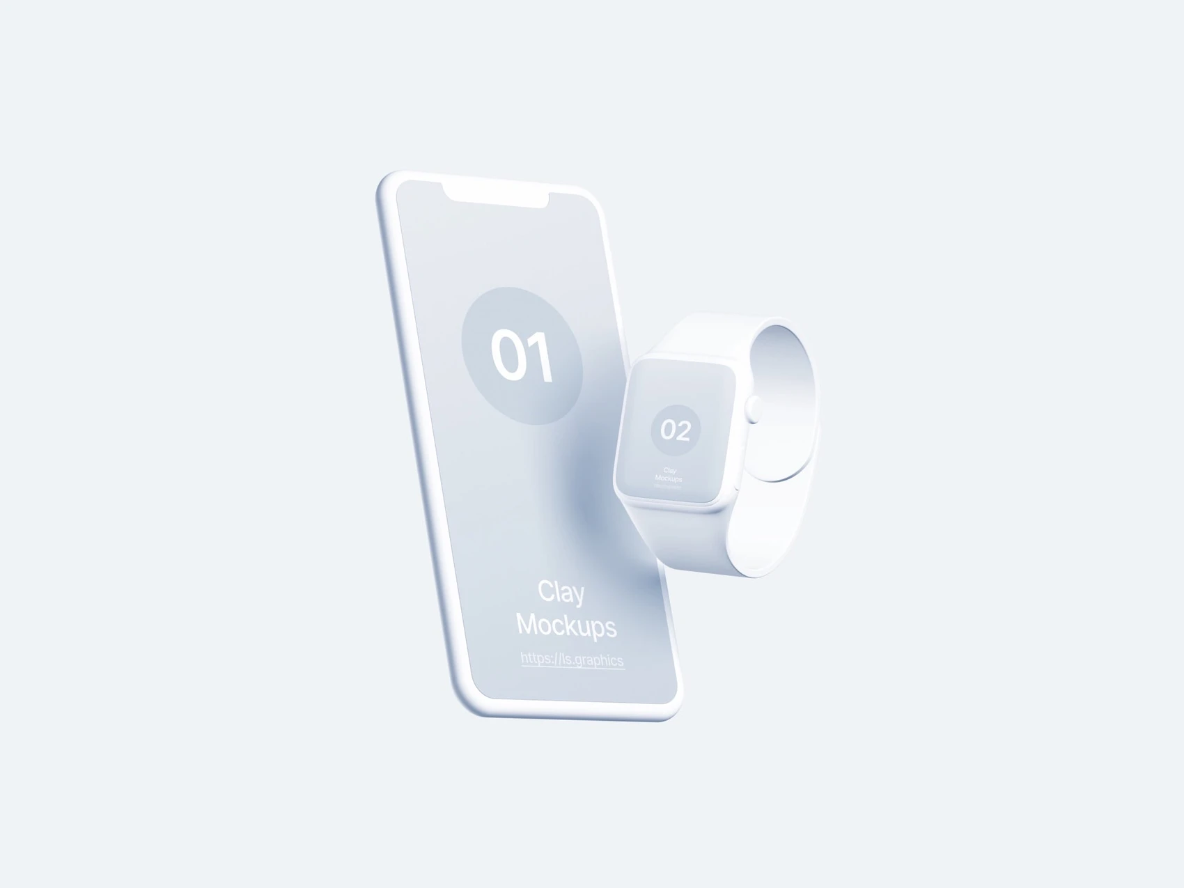 Watch Clay Mockups, 01 1