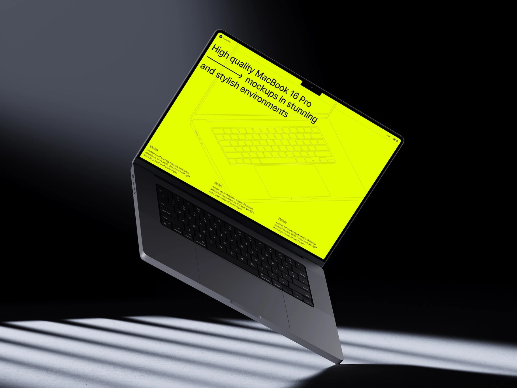 B-Mockups: Macbook Pro, 01 1