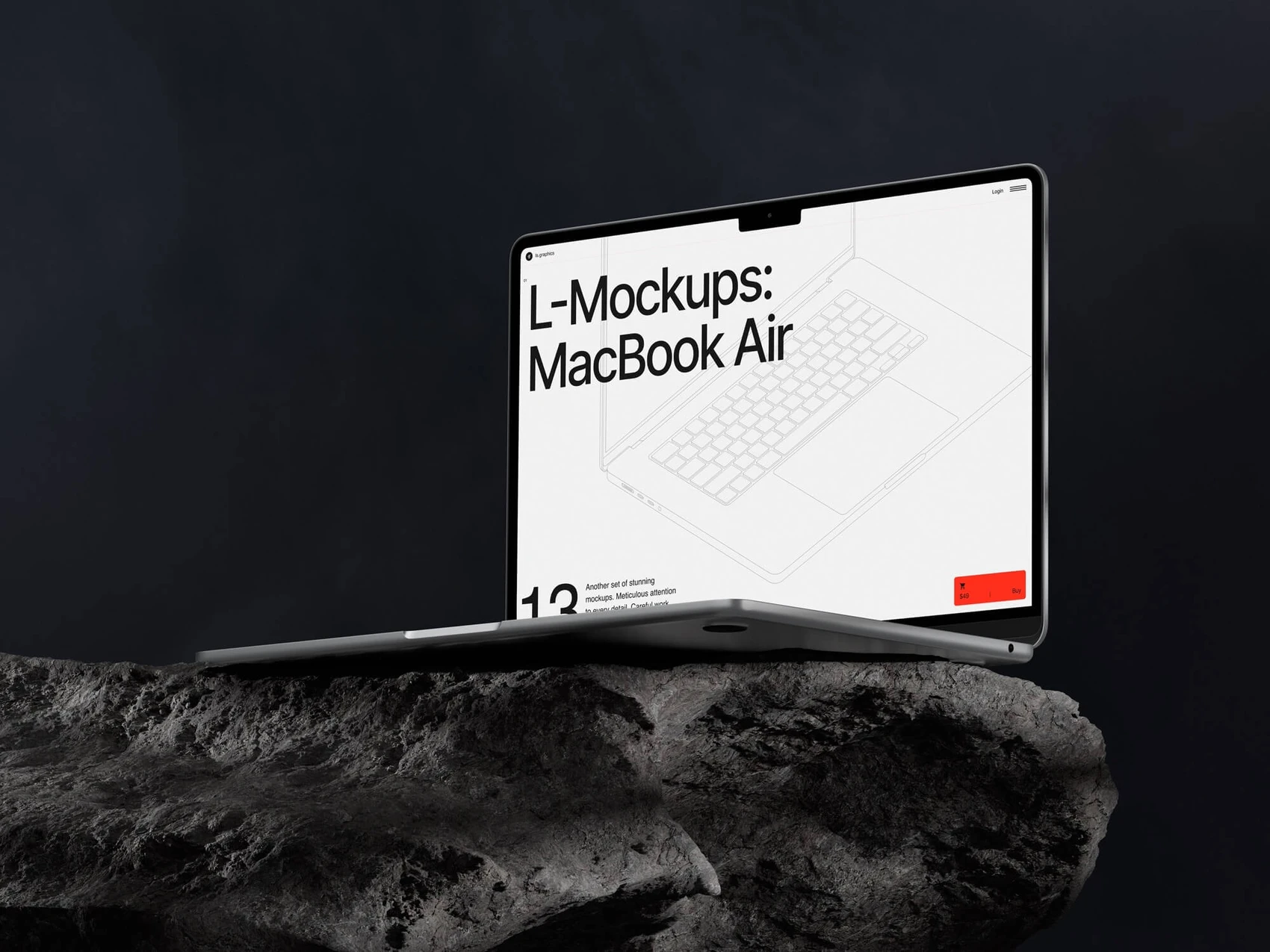 L-Mockups: MacBook Air 13 1
