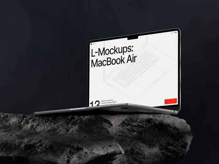 L-Mockups: MacBook Air 13