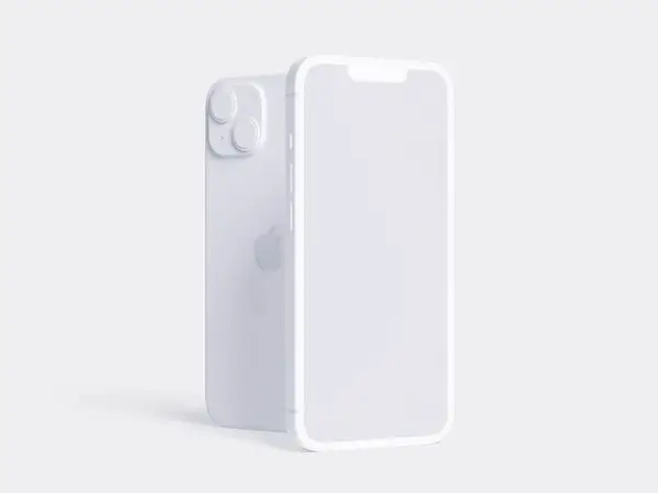 iPhone 13 Clay Mockups, 07