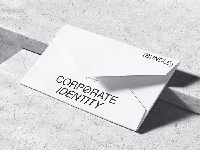 Qubus, Envelope Mockup in Minimalistic Enveronment, US, 09 1