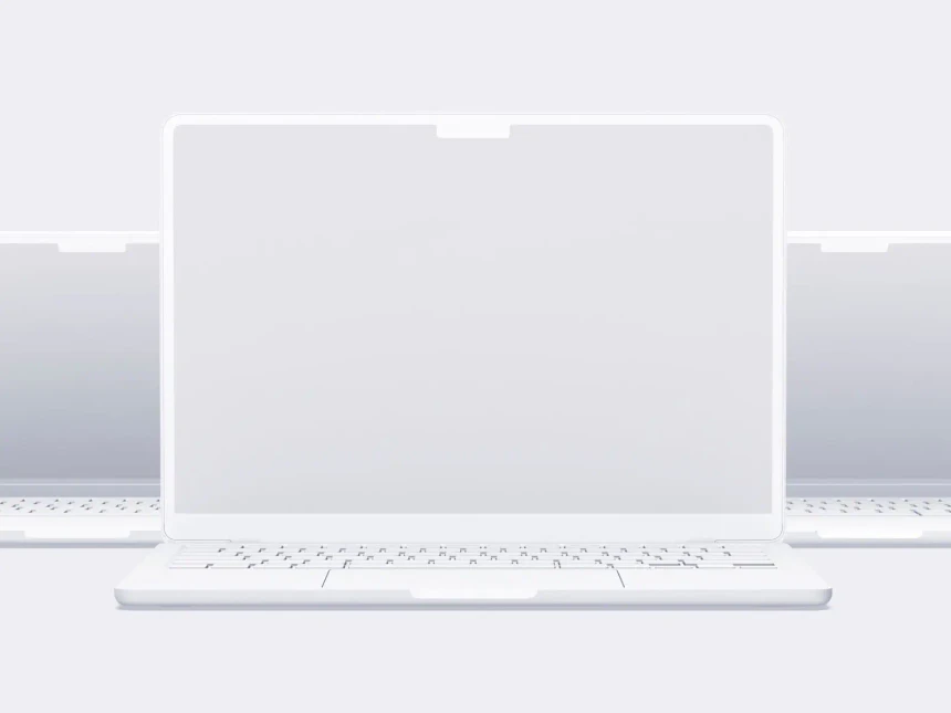 MacBook Air (M2) Mockups 4