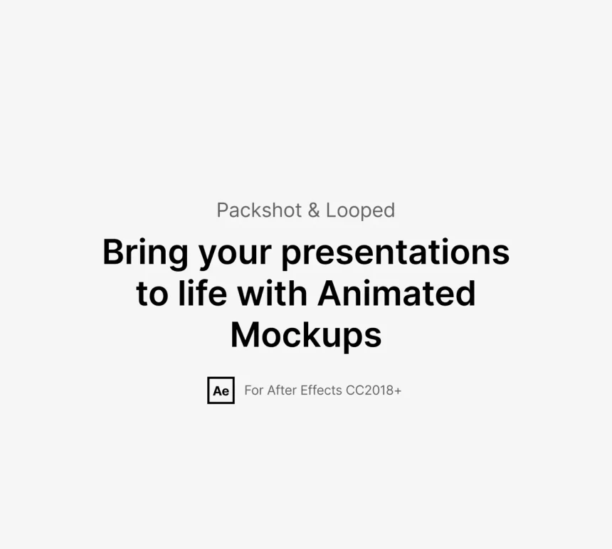 MacBook Air M2 Looped, Animated Mockups 1