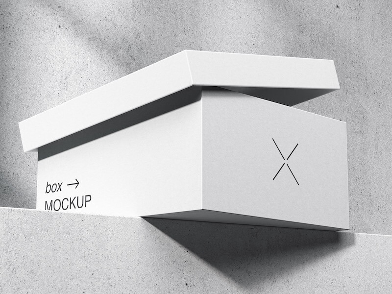 Qubus, Minimalistic Packaging Mockup, EU, 25