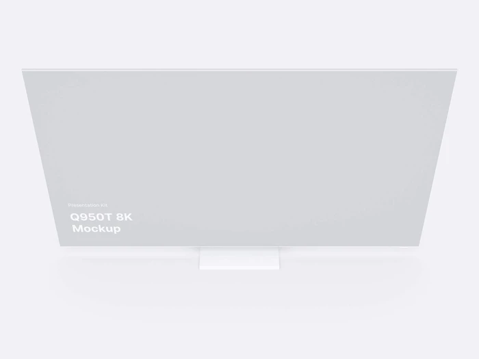 Samsung TV Clay Mockups (Q950T 8K), 04