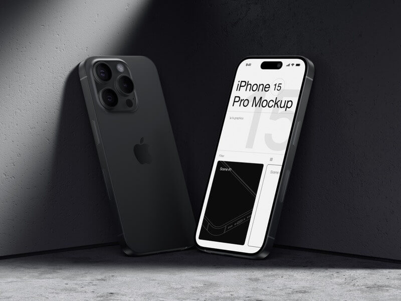 K-Mockups: iPhone 15 Pro 02
