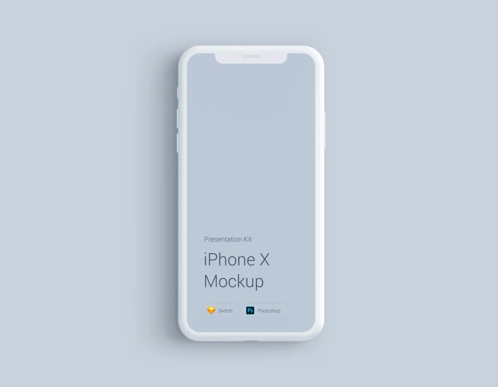 iPhone X Mockup, Changeable Materials 4