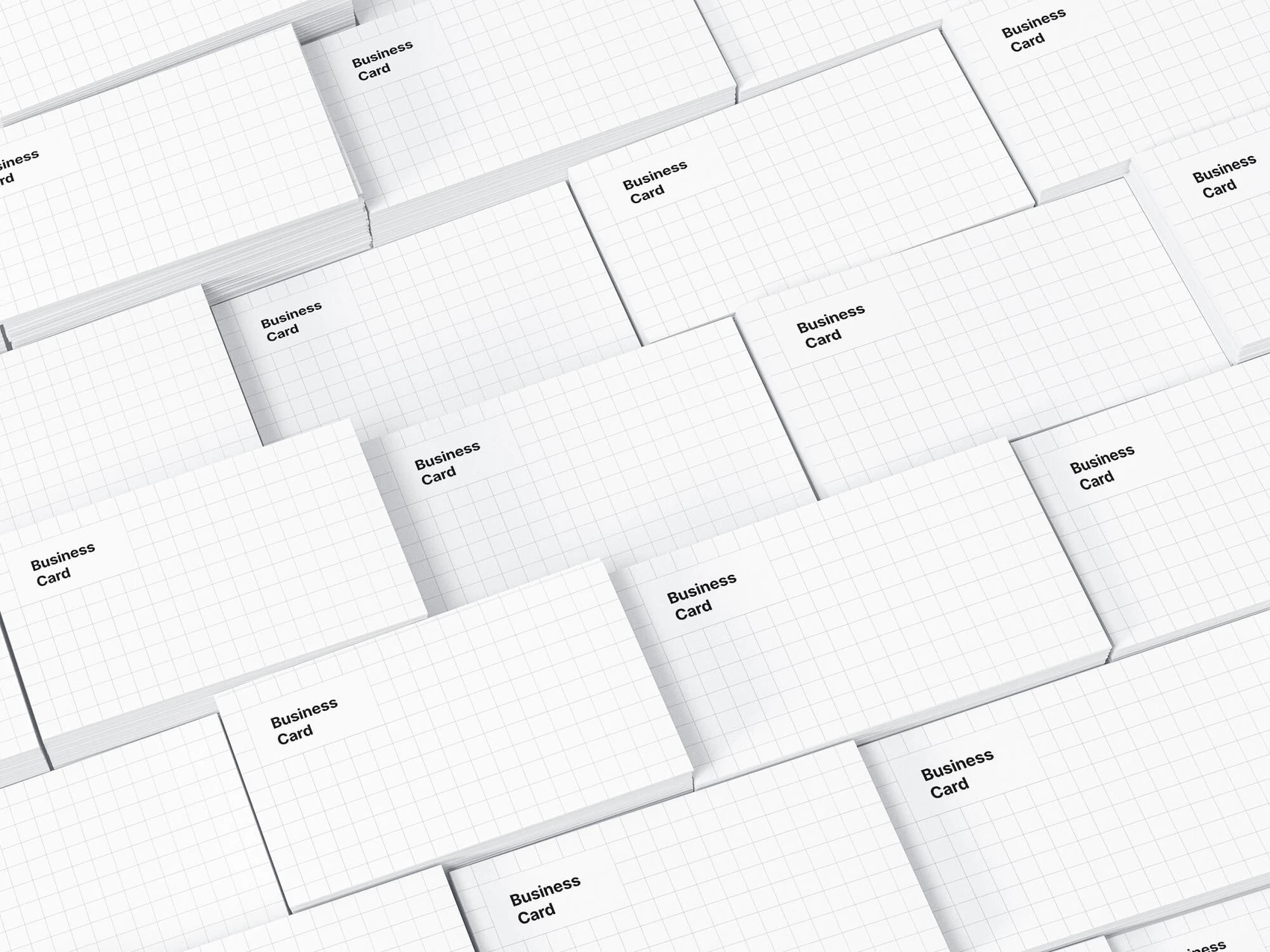 Business Card Mockups, US-Angled, 01 1