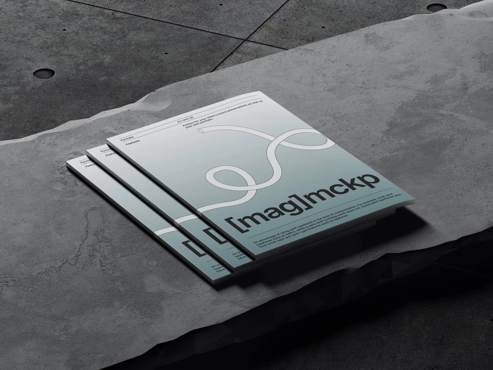 Bode, Magazine Mockups, EU, 09 1