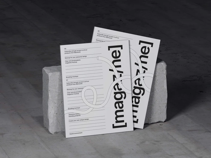 Bode, Magazine Mockups, US, 16