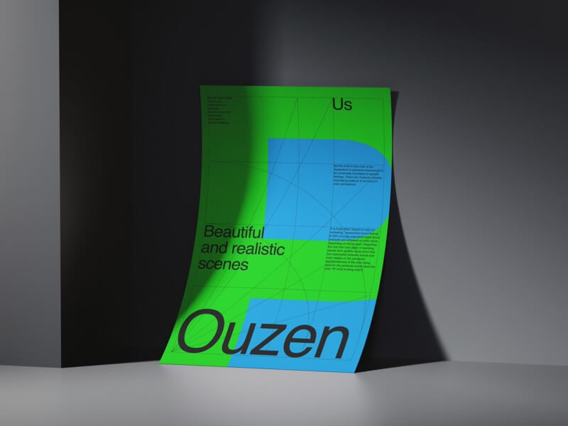 Ouzen, Frame Mockup, US, 13