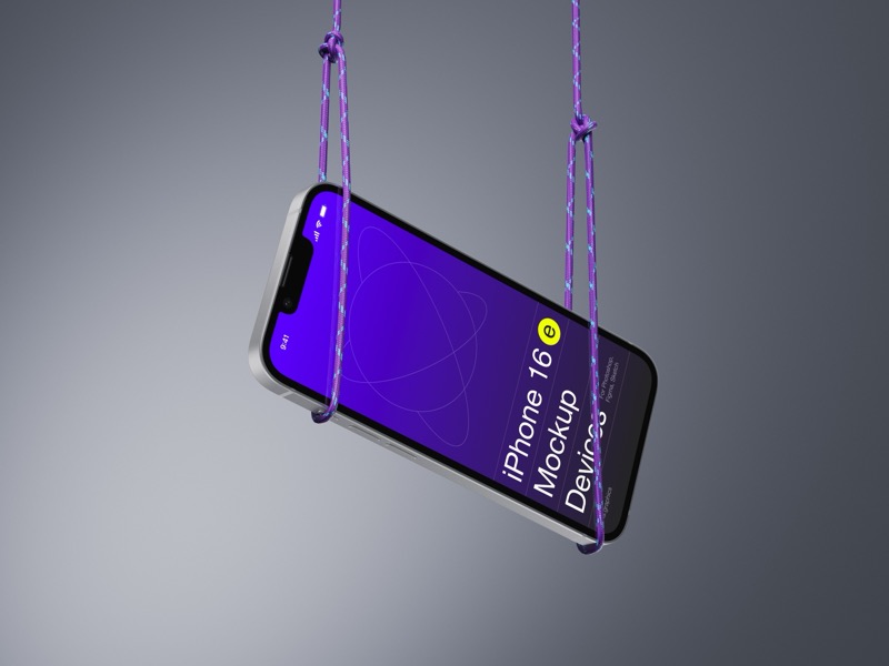 Z-Mockups, iPhone 16e, Scene 12