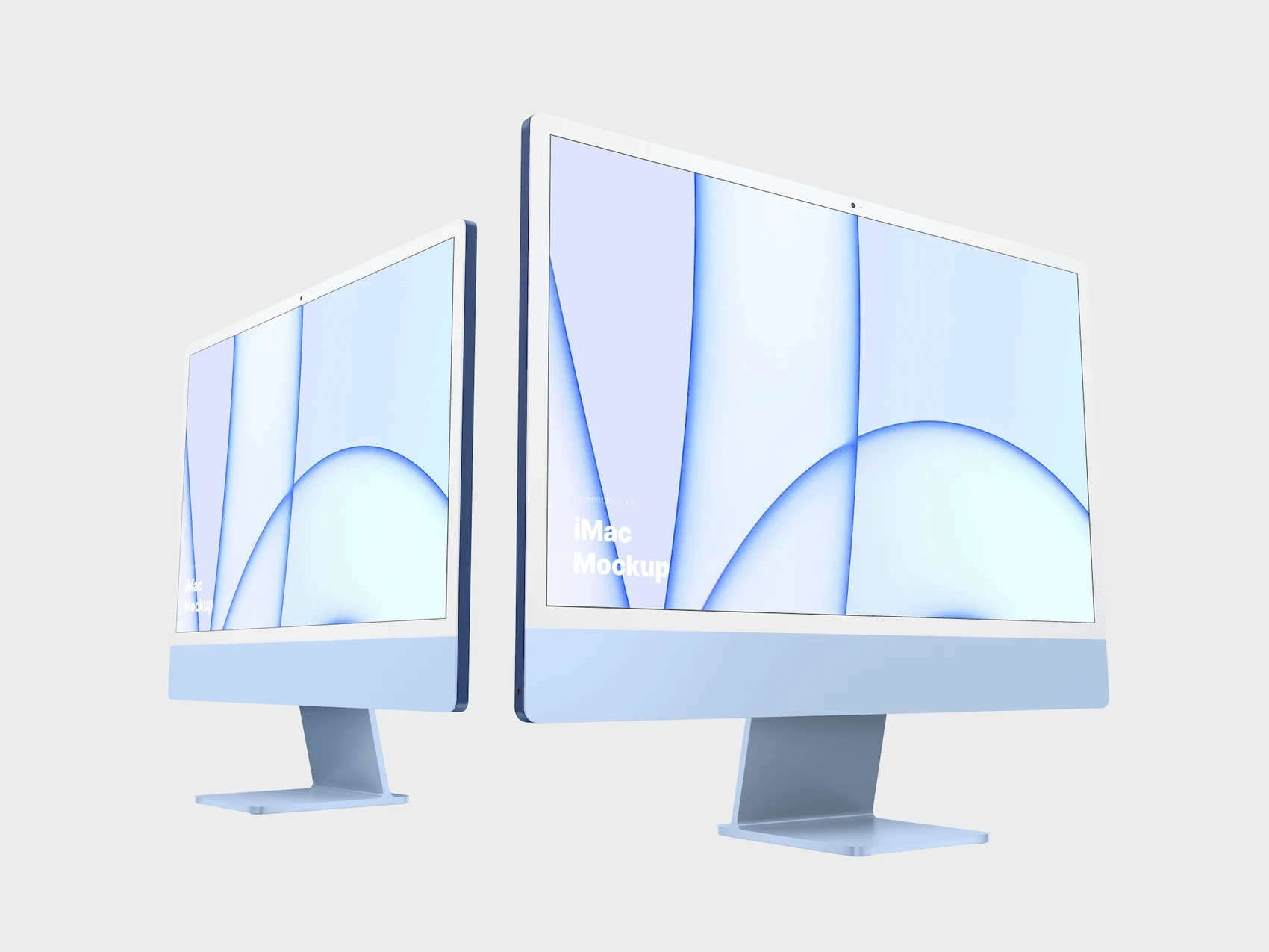 iMac 24-inch Mockups, 05 7