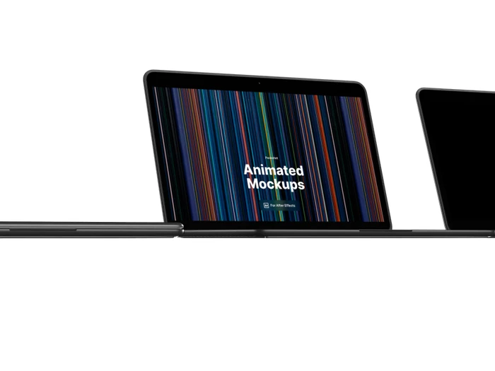 PixelBook Go Looped Animated Mockup, 02