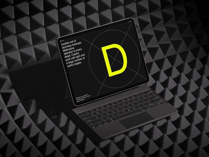 D-Mockups: iPad Pro, 07