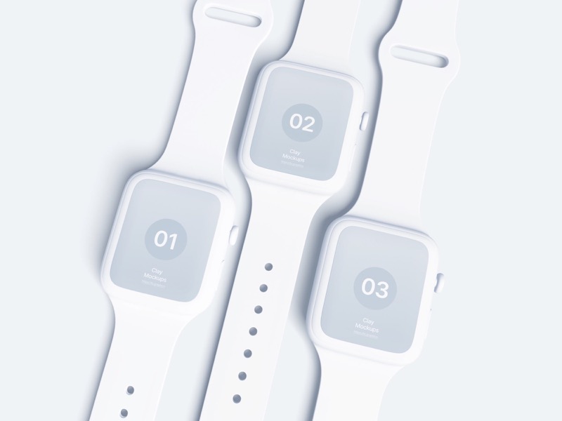 Watch Clay Mockups, 02