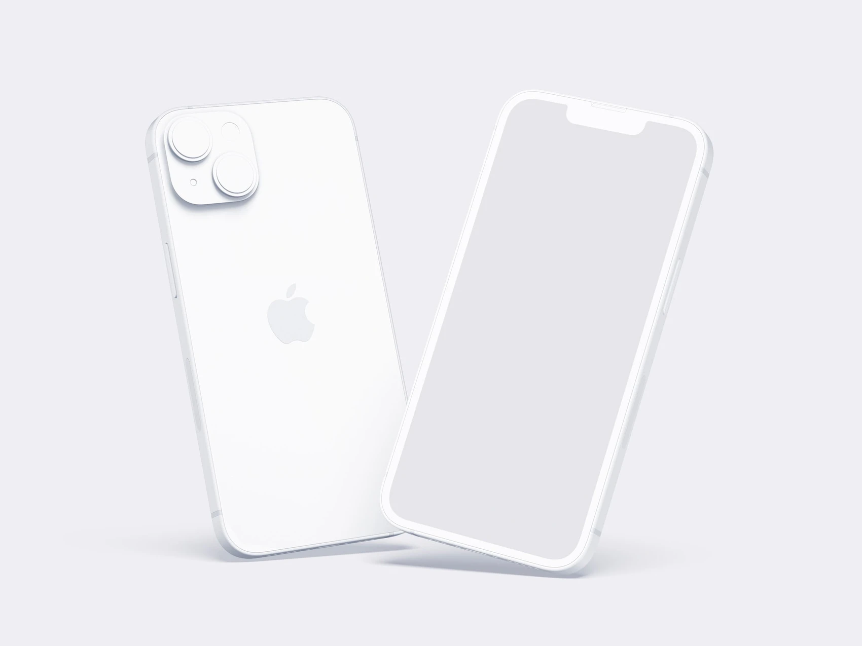 iPhone 14 Clay Mockup, 14 1