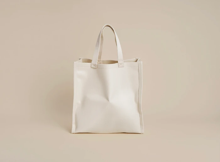 Free Realistic Tote Bag Mockup
