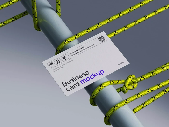 Kaine, Top Quality Business Card Mockup, EU, 09 1