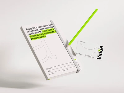 Vidde, Branding Mockups