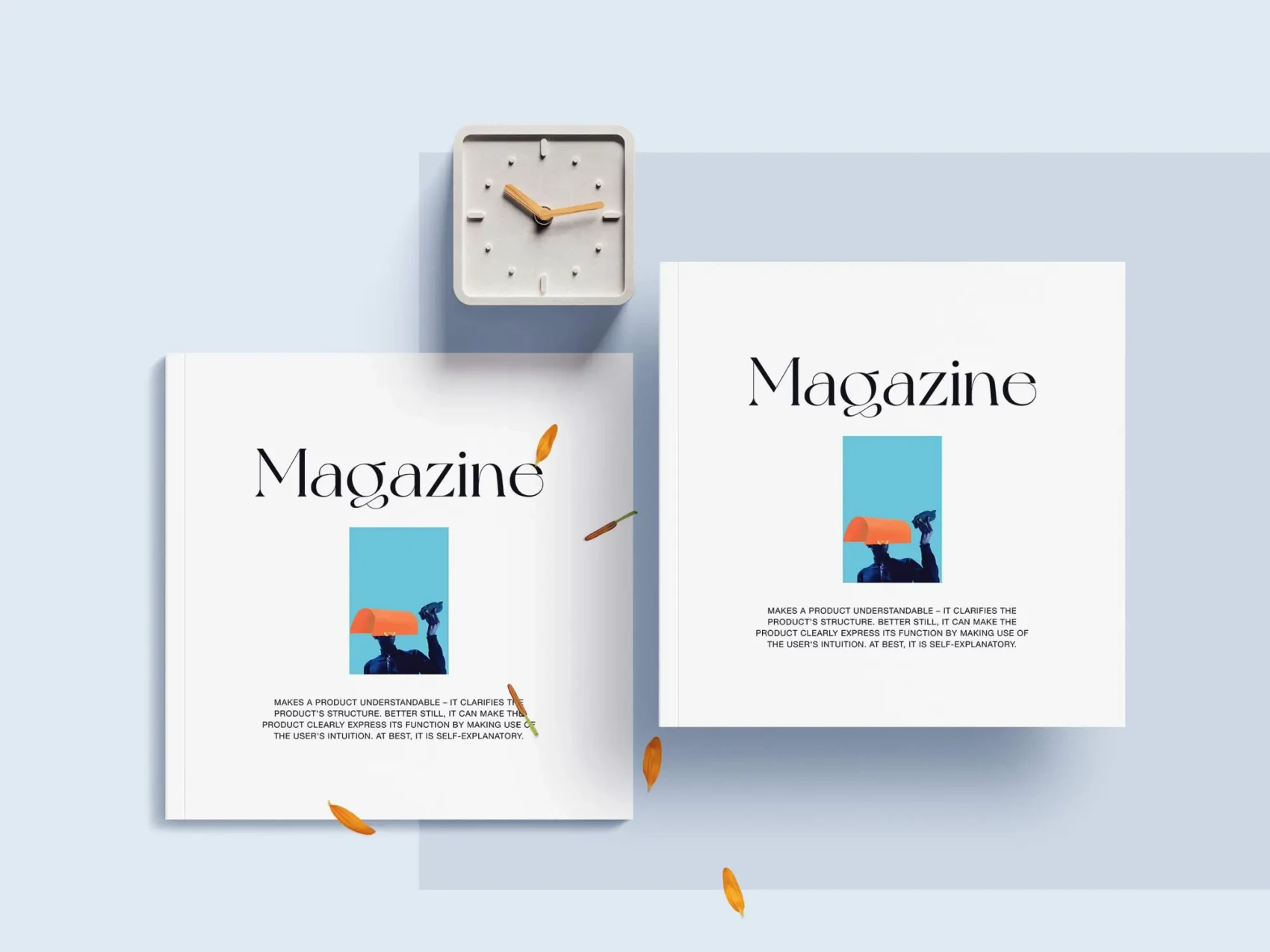 Magazine Mockup Bundle 50