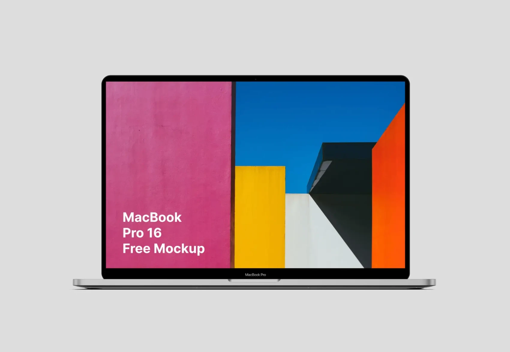 Free MacBook Pro 16 Mockup 1