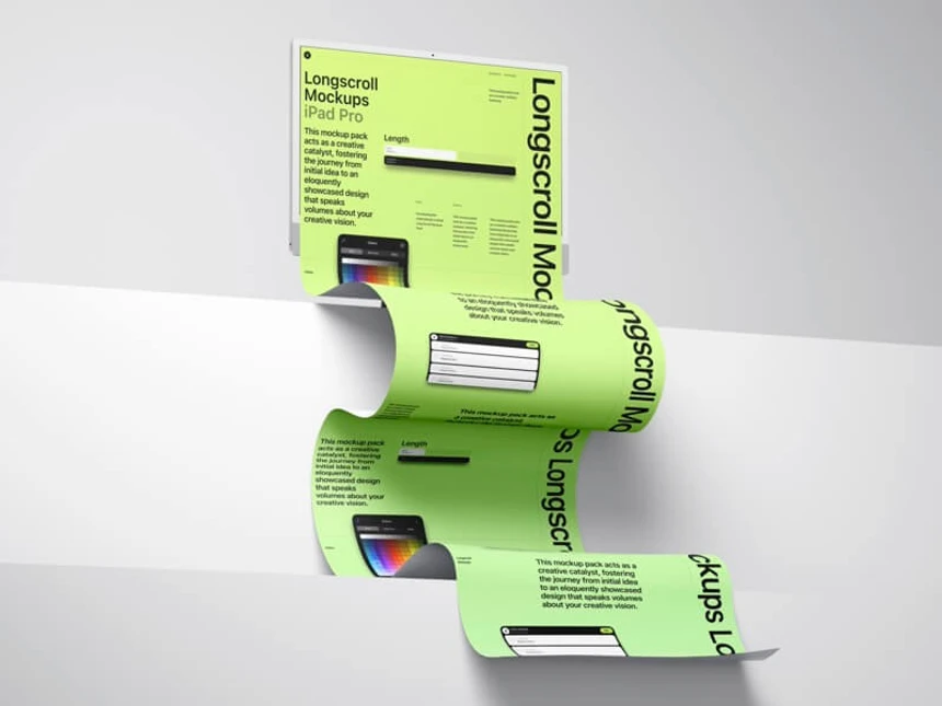 iMac 24 inch Longscroll Mockups 8