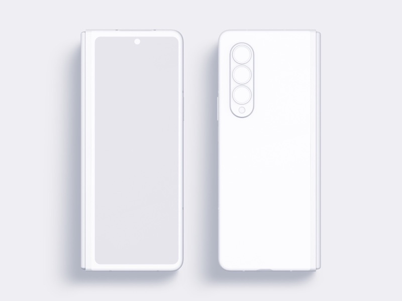 Samsung Galaxy Z Fold3, Clay 07