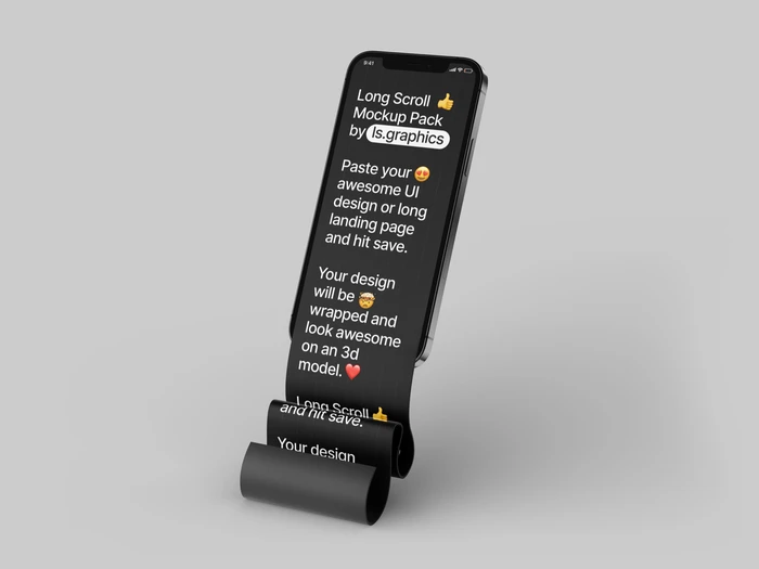 Long Scroll Mockups, 30