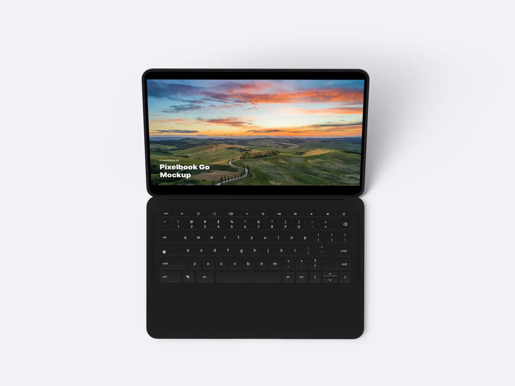 Google PixelBook Go Mockups 12