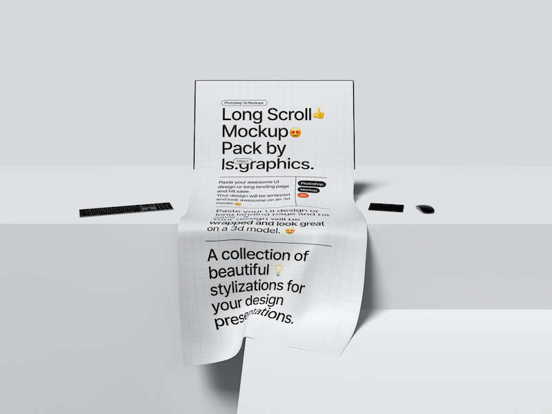 Long Scroll Mockups, 25