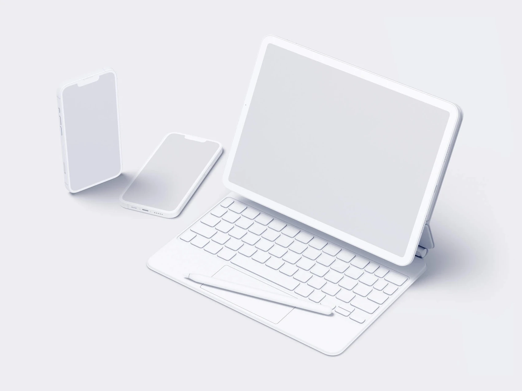 Apple Mockups Bundle, Clay, 07 1