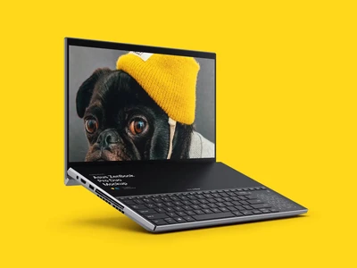 Asus ZenBook Pro Duo Mockups