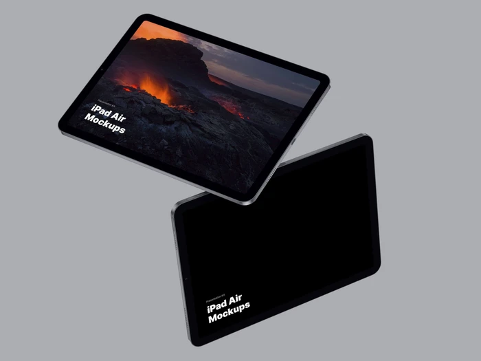 iPad Air (2020) Mockups, 09 1