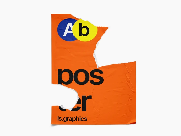 Glued Paper Mockup, US, Simple, 2