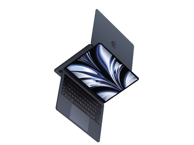 MacBook Air M2 Looped, Animated Mockup, 03