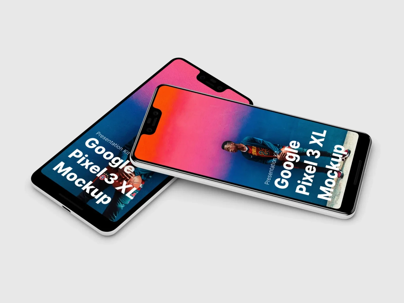 Google Pixel 3, Google Pixel 3 XL Mockups 26