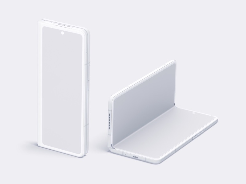 Samsung Galaxy Z Fold3, Clay 05