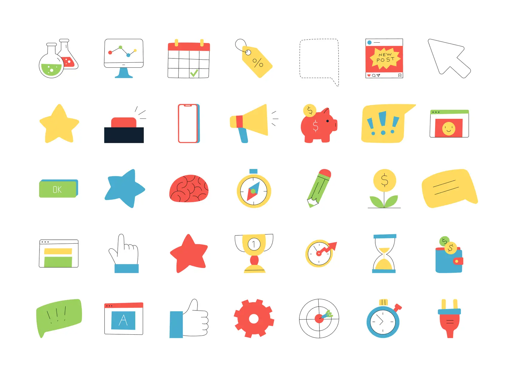 Plomf, Icons 1