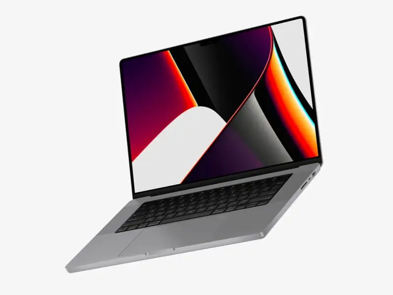 Free MacBook Pro 16 inch Mockup
