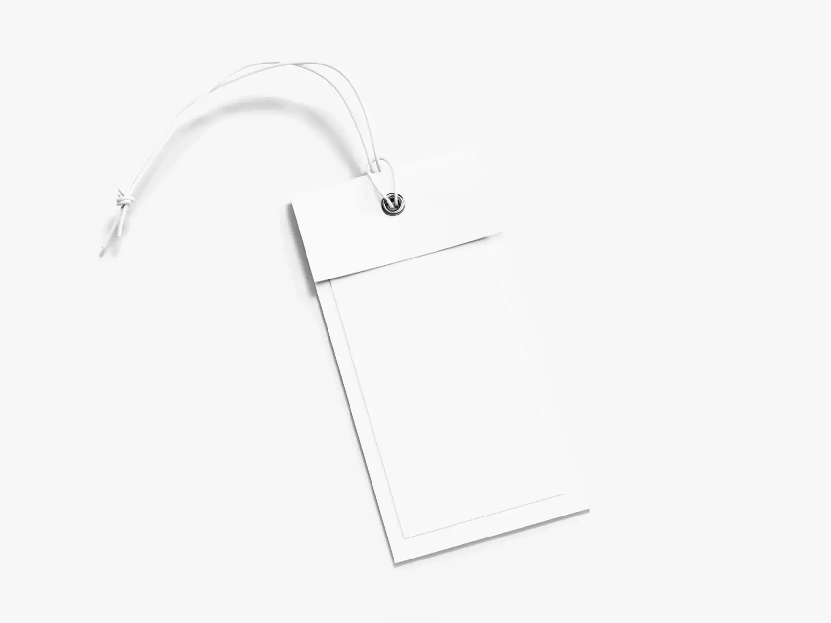 Free Label Tag Mockup