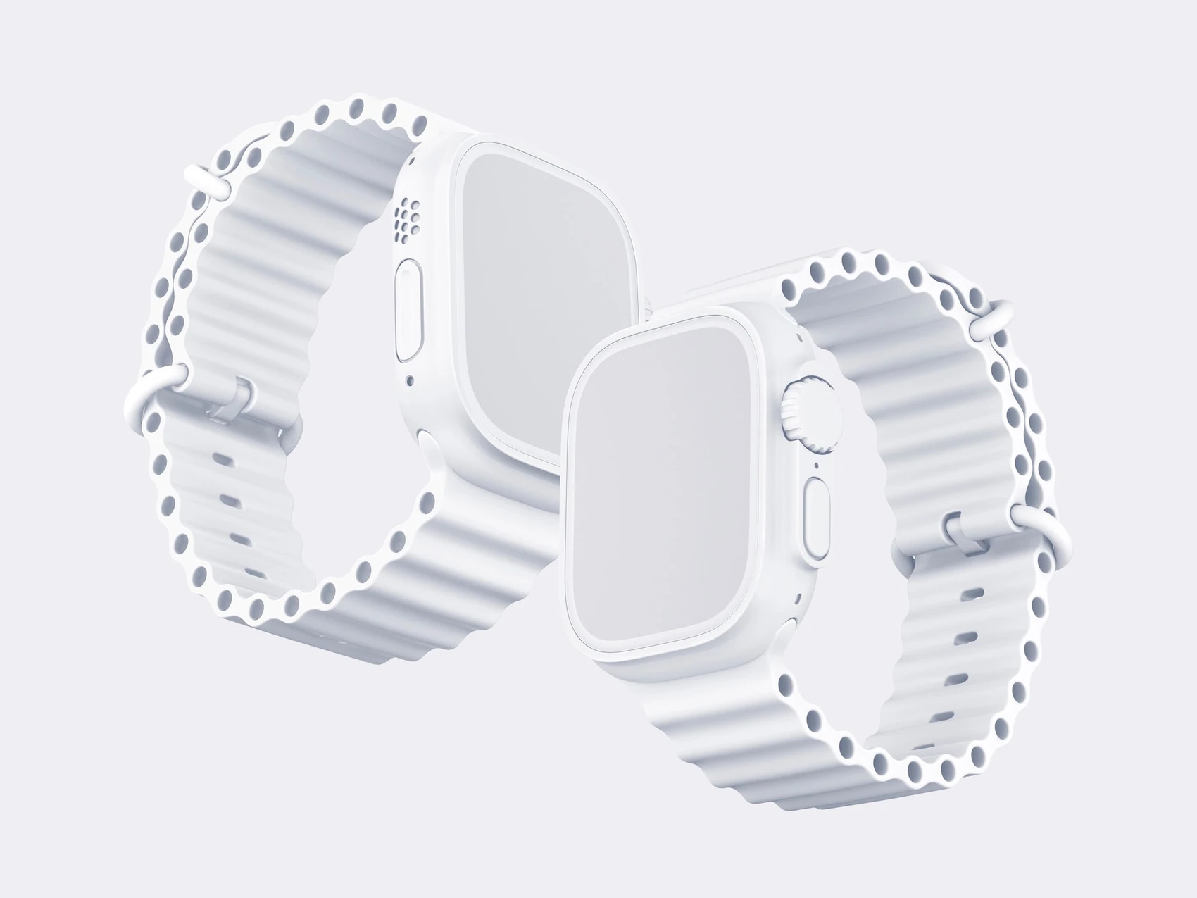 Watch Ultra Mockup, Clay 04 1