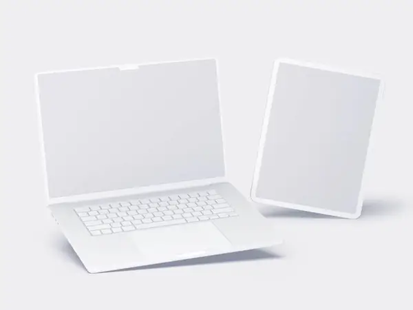 Apple Mockups Bundle, Clay, 24