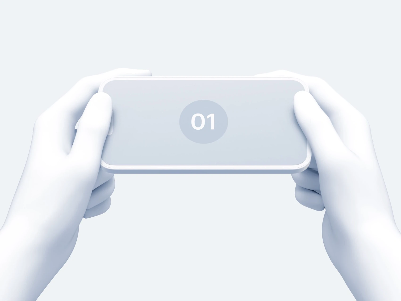 Hands Clay Mockups, 15 1