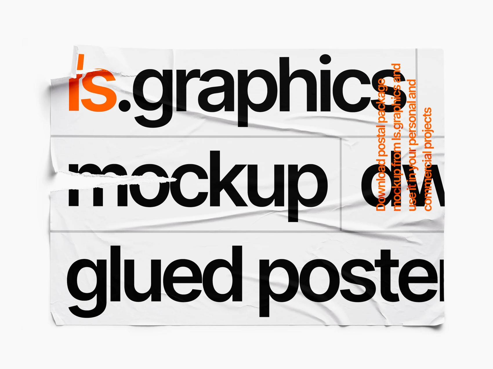 Glued Paper Mockup, EU, Glossy, 22 1