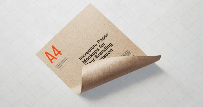 Branding Paper Mockup [PSD]
