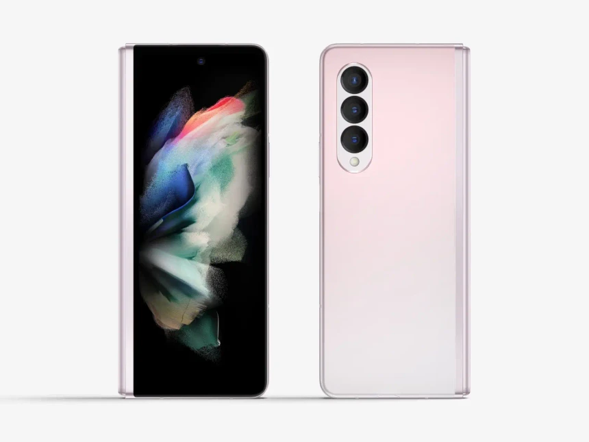 Samsung Galaxy Z Fold 3 Mockups 4