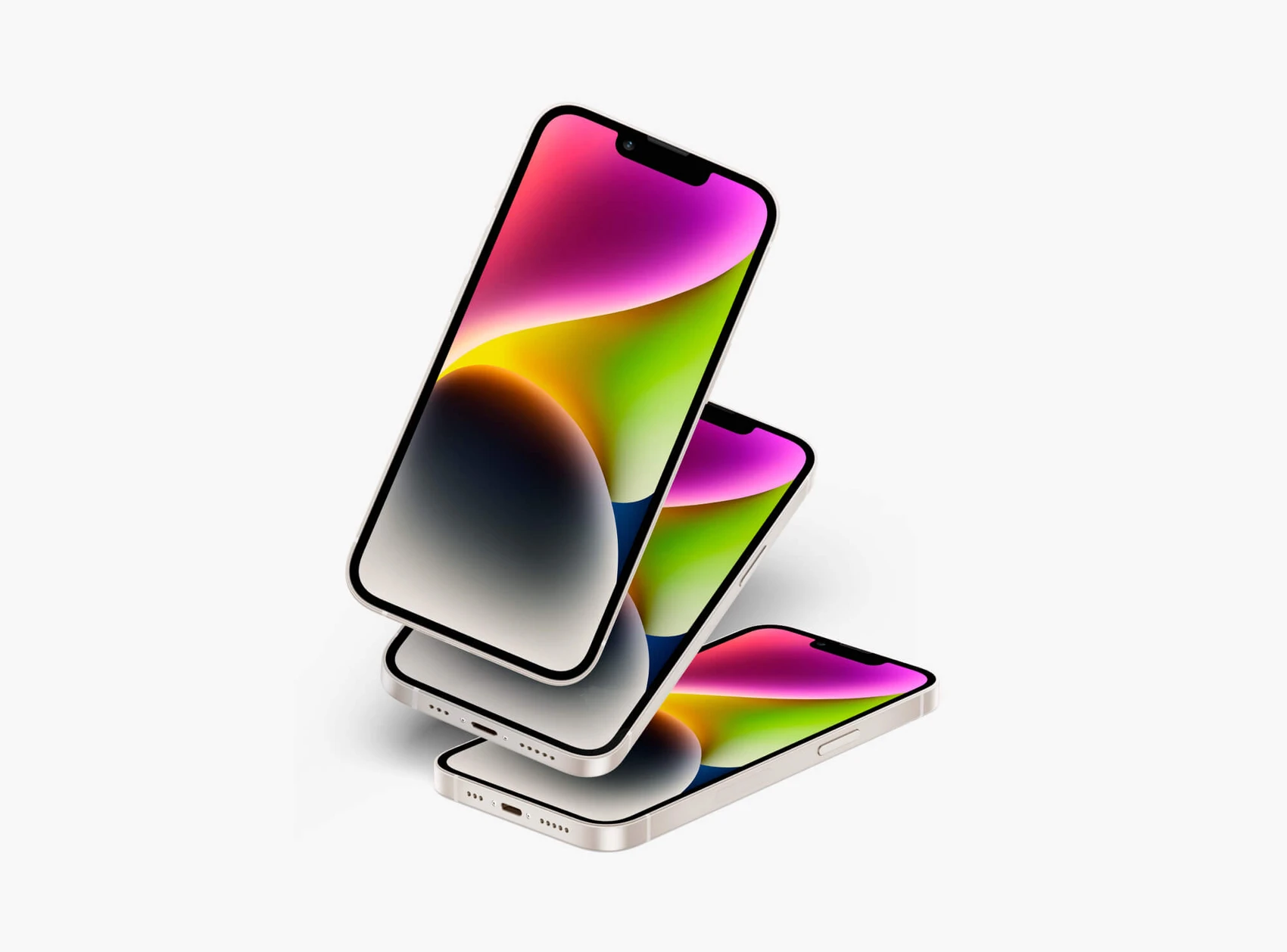 Free iPhone 14 Mockup 1